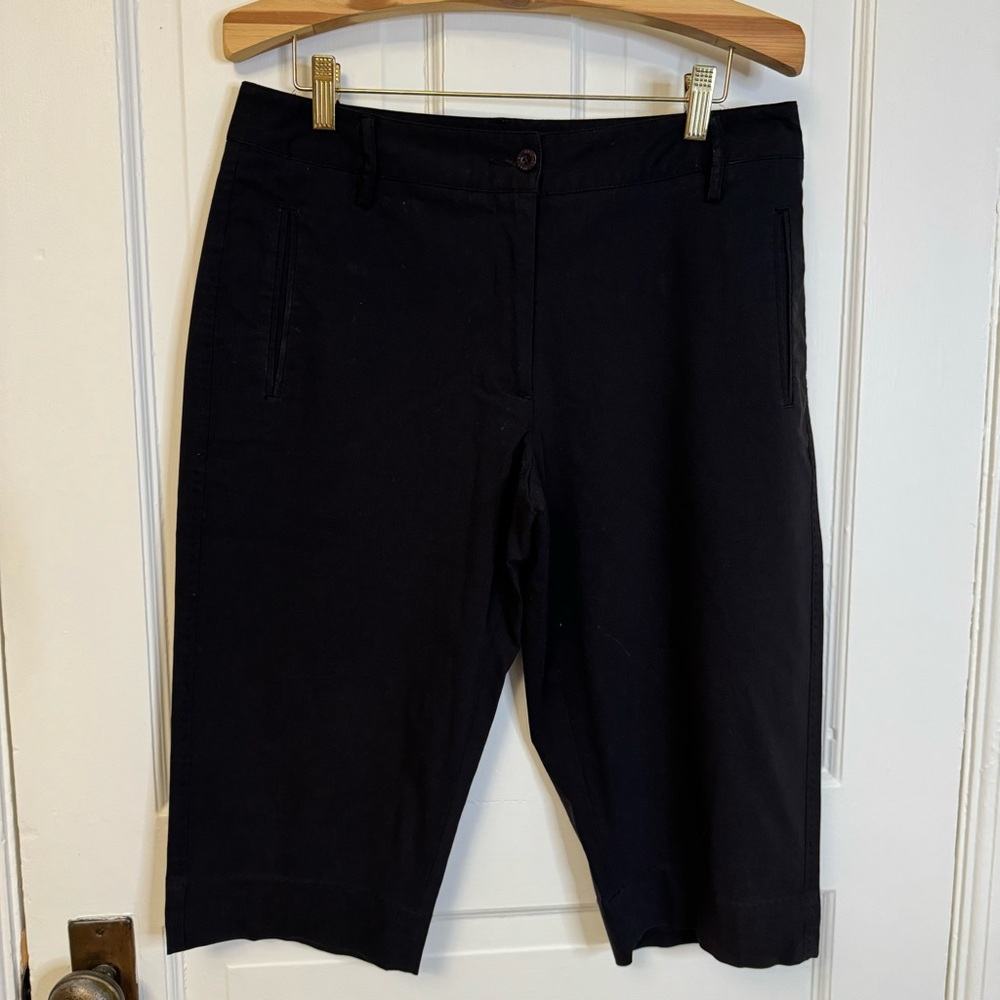 Long Black Shorts